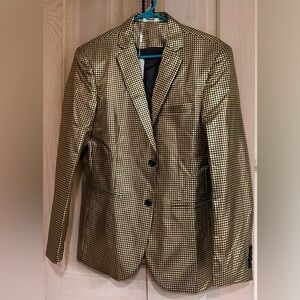 Elegant Gold Women's Blazer